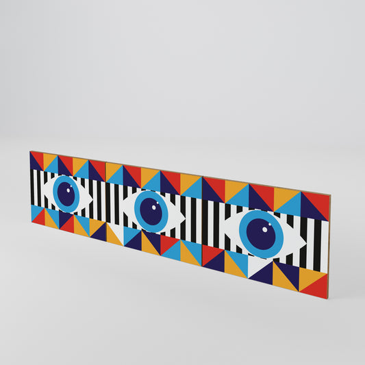 ABSTRACTION AND GEOMETRY Set di 3 ante per mobile TV