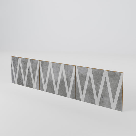 SOLID ZIG ZAG Set di 3 ante per mobile TV