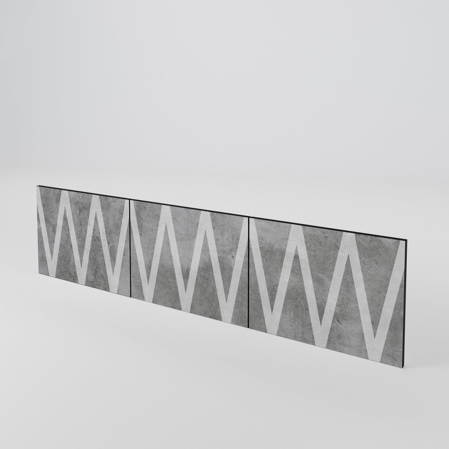 SOLID ZIG ZAG Set di 3 ante per mobile TV