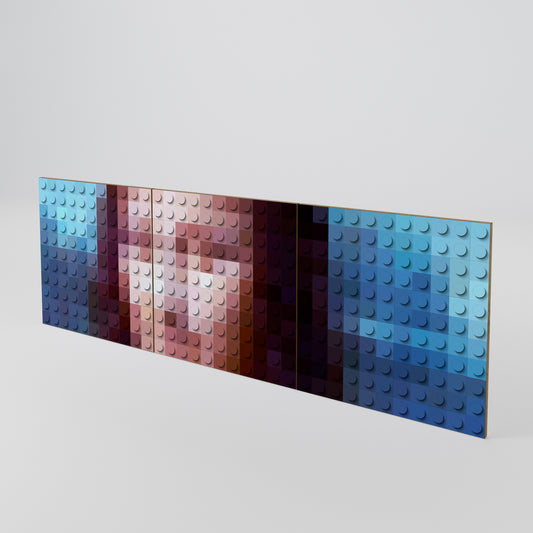 CONSTRUCTIVE ART Set di 3 ante per madia