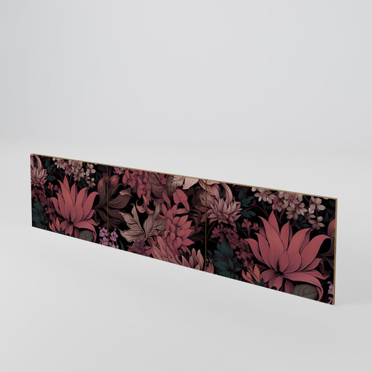 FLORAL WHISPER Set di 3 ante per mobile TV