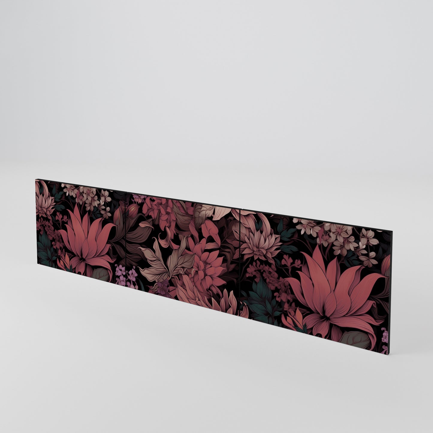 FLORAL WHISPER Set di 3 ante per mobile TV