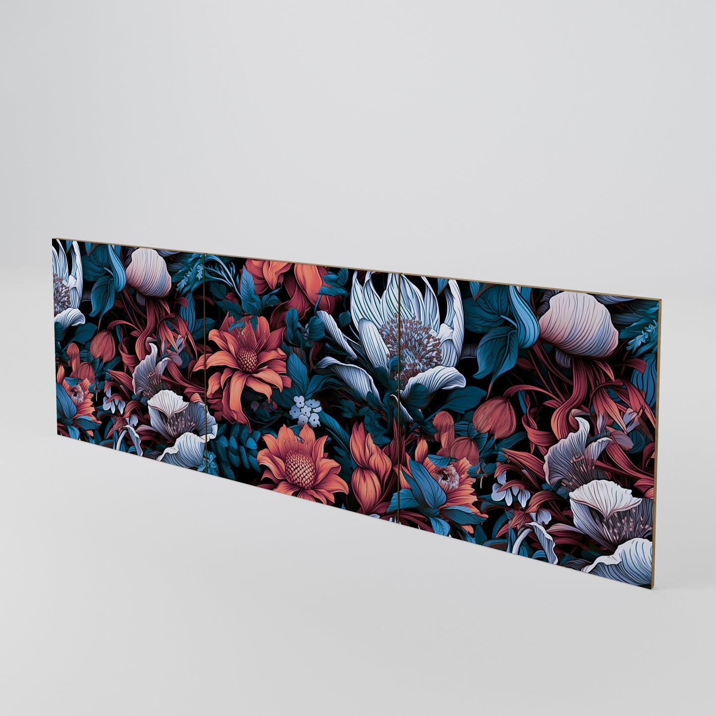 ETHEREAL BLOSSOMS Set di 3 ante per madia
