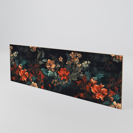 IMAGINARY BLOSSOM Set di 3 ante per madia
