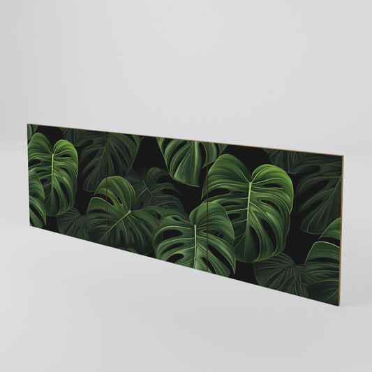 INFINITE MONSTERA Set di 3 ante per madia