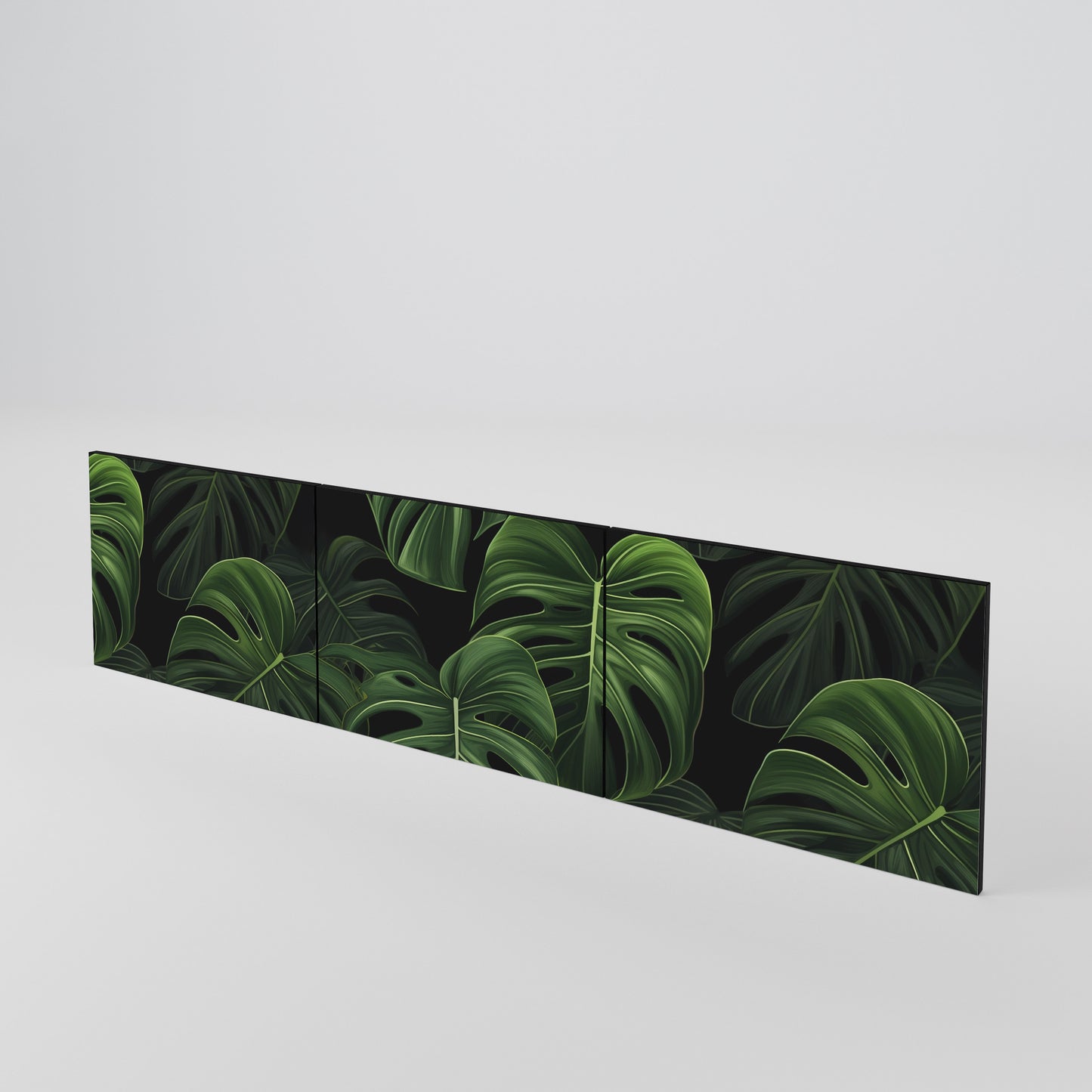 INFINITE MONSTERA Set di 3 ante per mobile TV