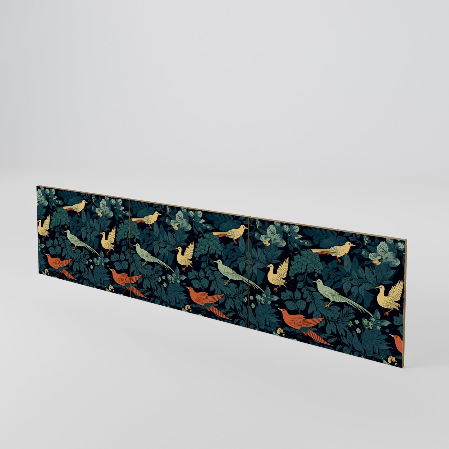 FOWL ORNAMENT Set di 3 ante per mobile TV