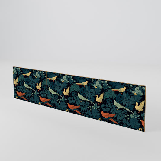 FOWL ORNAMENT Set di 3 ante per mobile TV