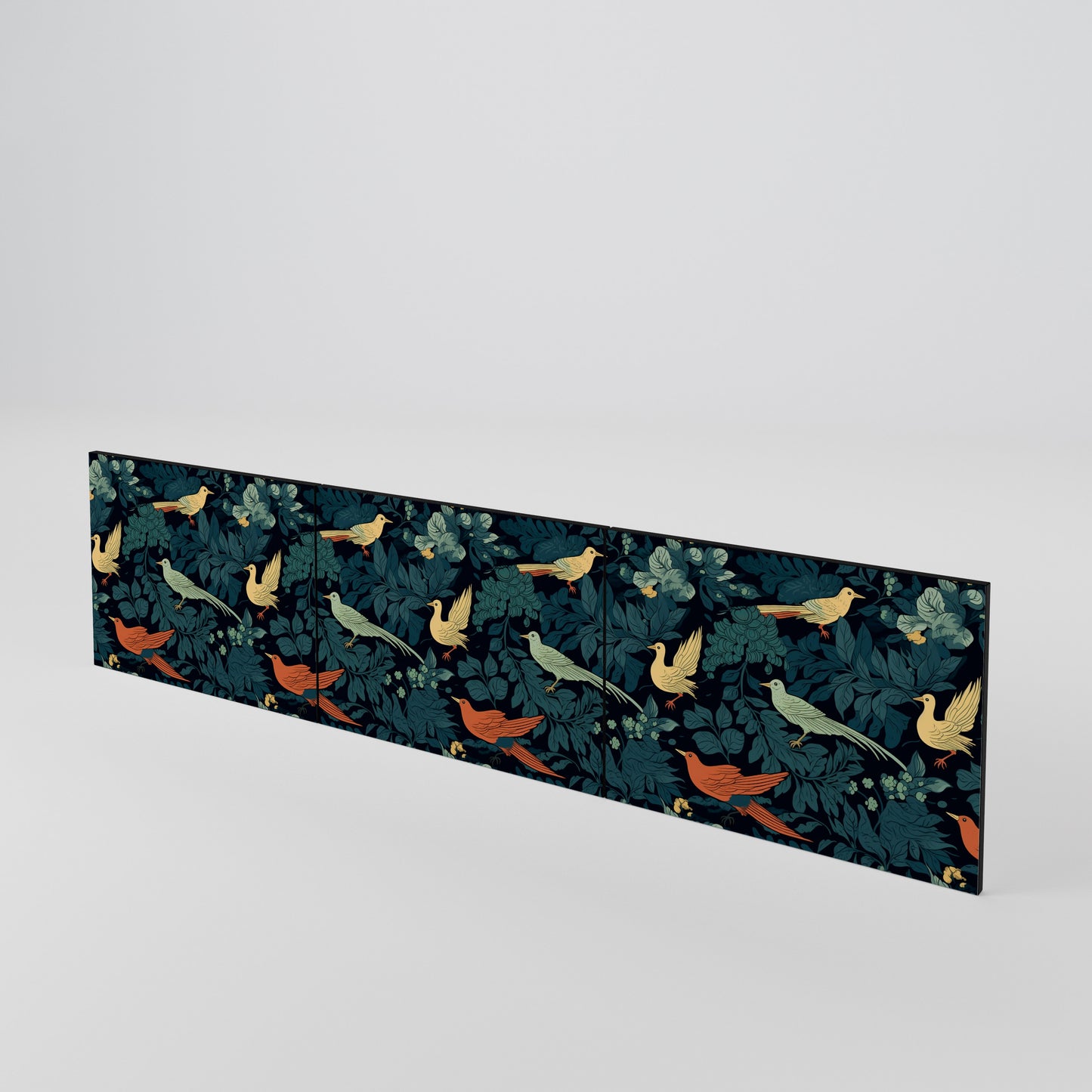 FOWL ORNAMENT Set di 3 ante per mobile TV