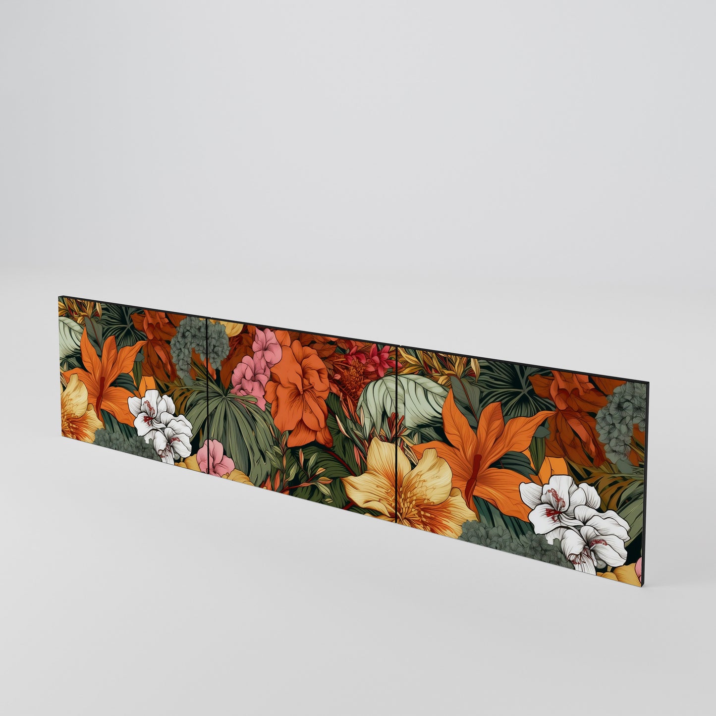 RADIANT FLORA Set di 3 ante per mobile TV