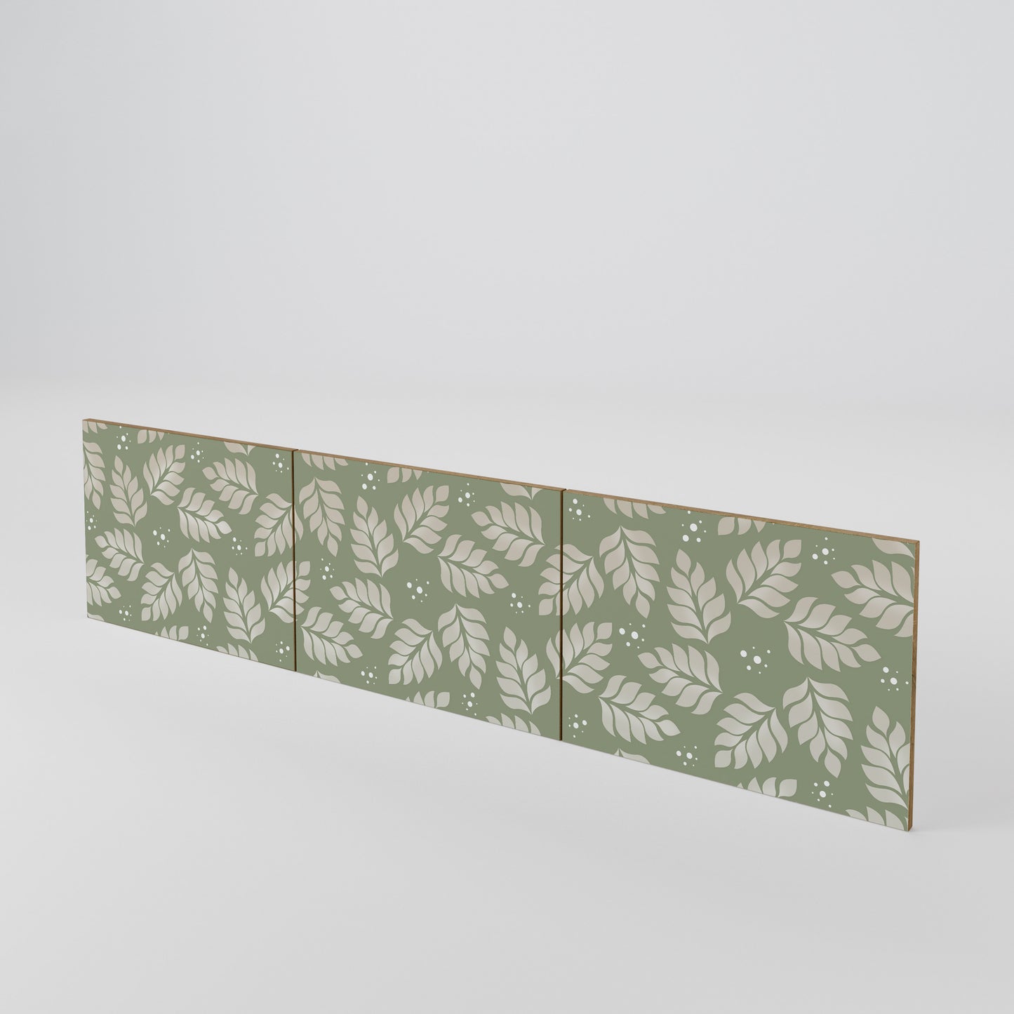 LEAVES ON GREEN Set di 3 ante per mobile TV