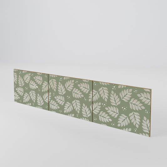 LEAVES ON GREEN Set di 3 ante per mobile TV