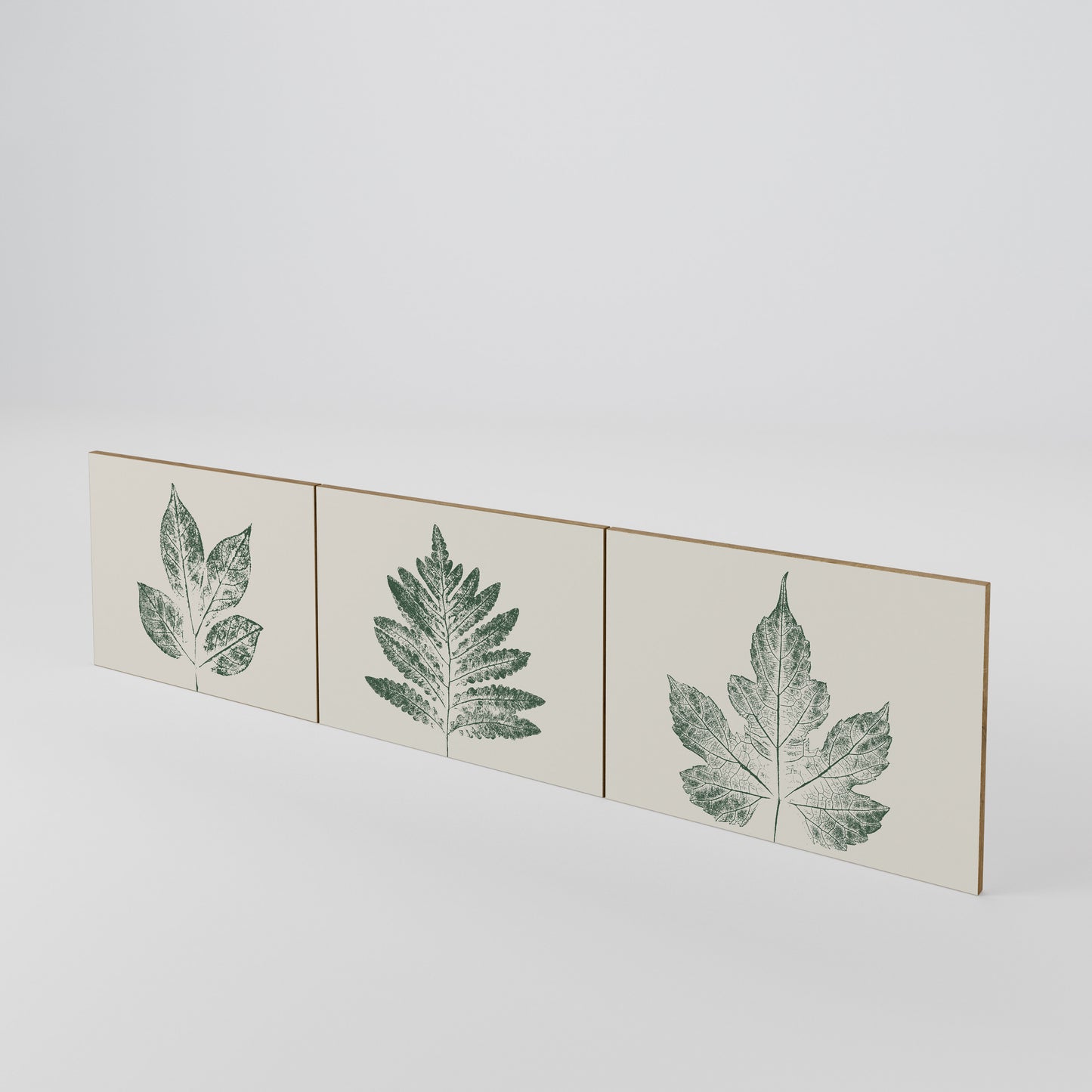 GREEN LEAFY STAMPS Set di 3 ante per mobile TV