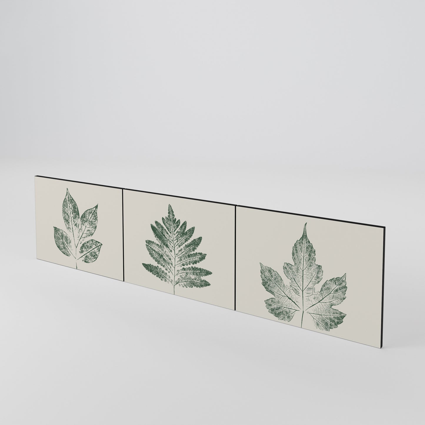 GREEN LEAFY STAMPS Set di 3 ante per mobile TV