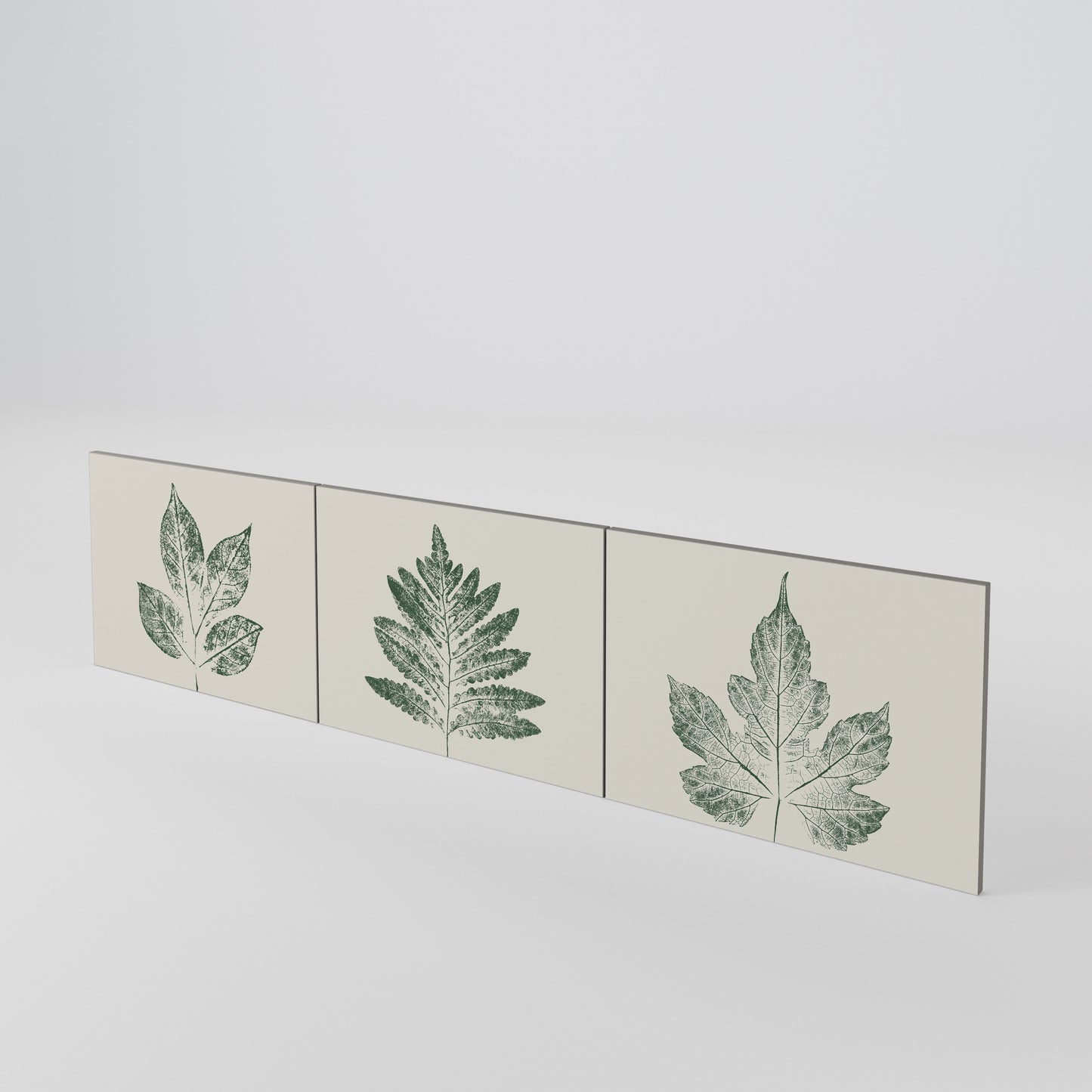 GREEN LEAFY STAMPS Set di 3 ante per mobile TV