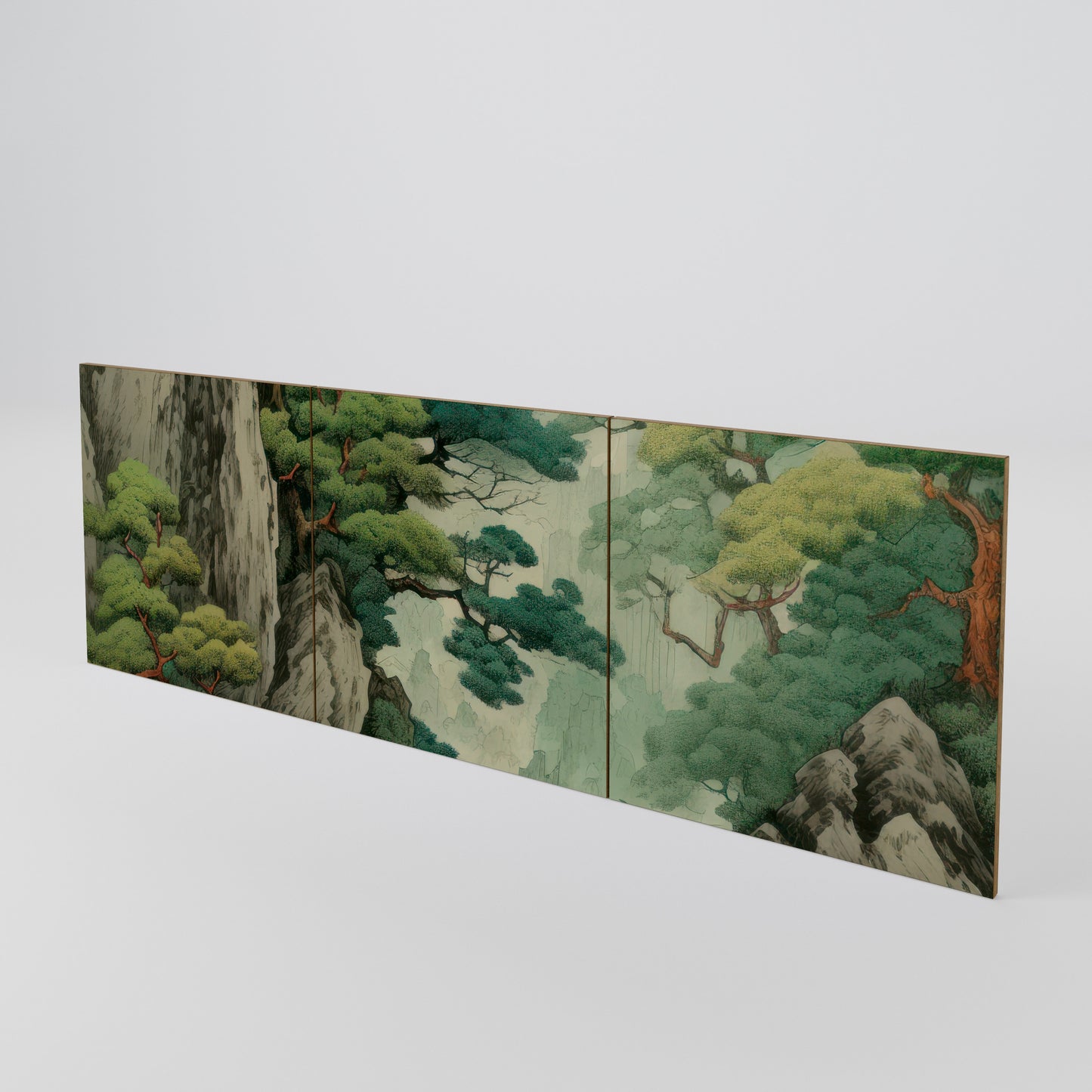 VERDURE ABYSS Set di 3 ante per madia