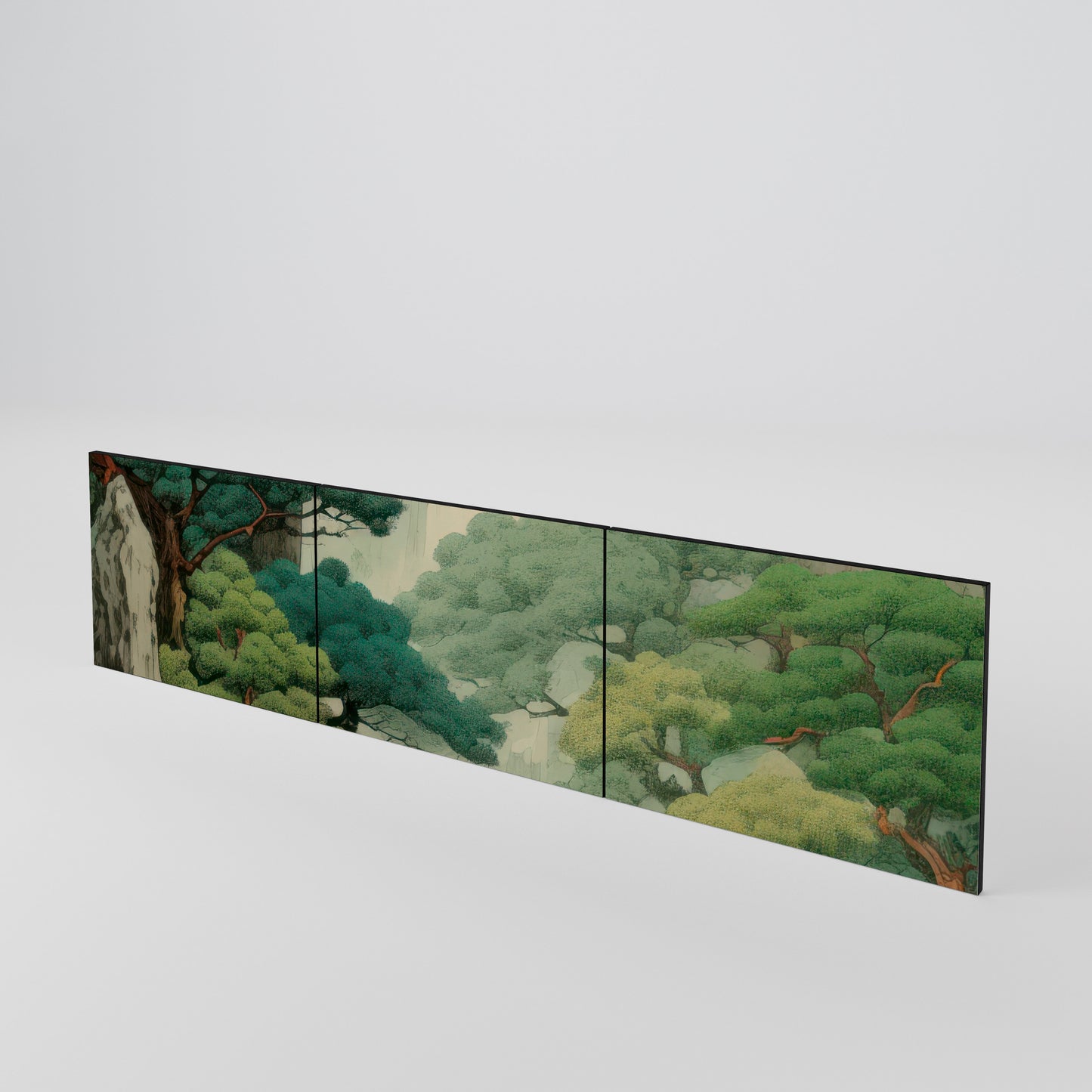 VERDURE ABYSS Set di 3 ante per mobile TV