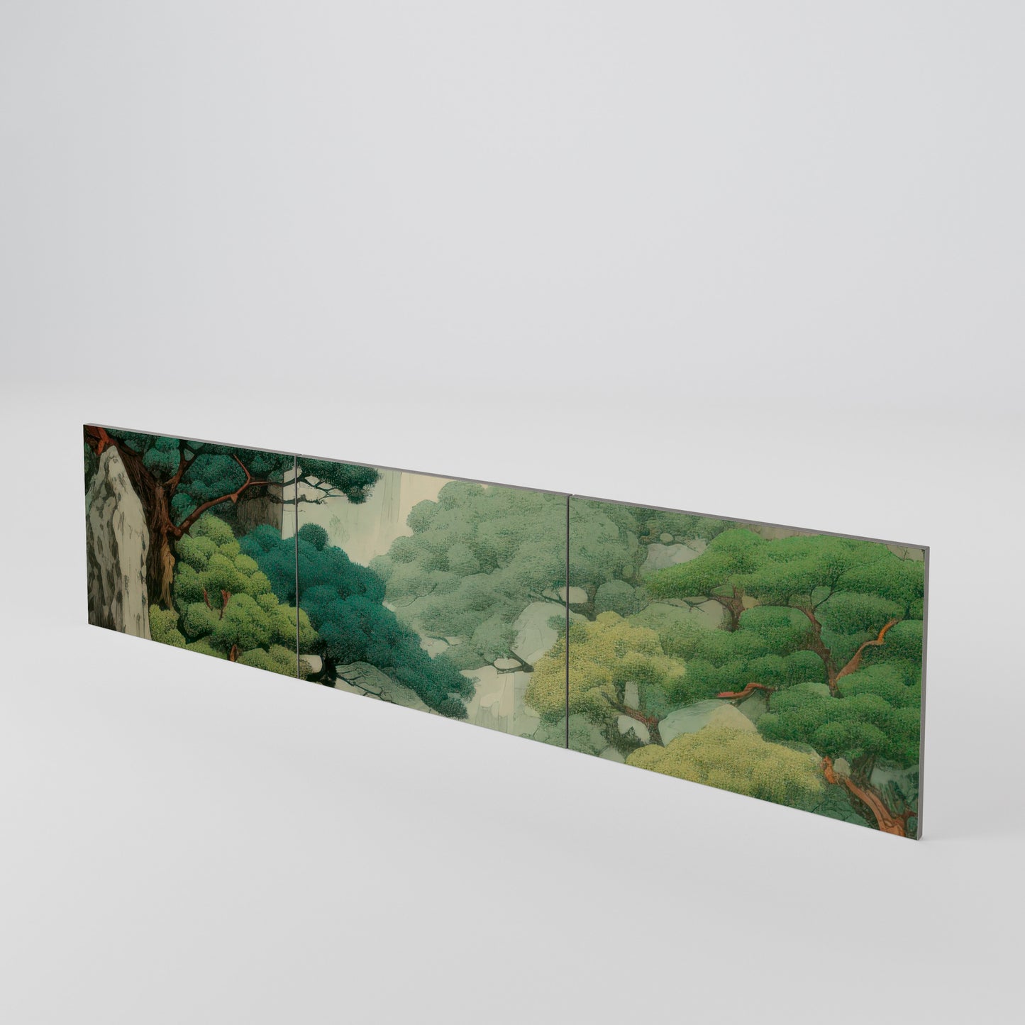VERDURE ABYSS Set di 3 ante per mobile TV