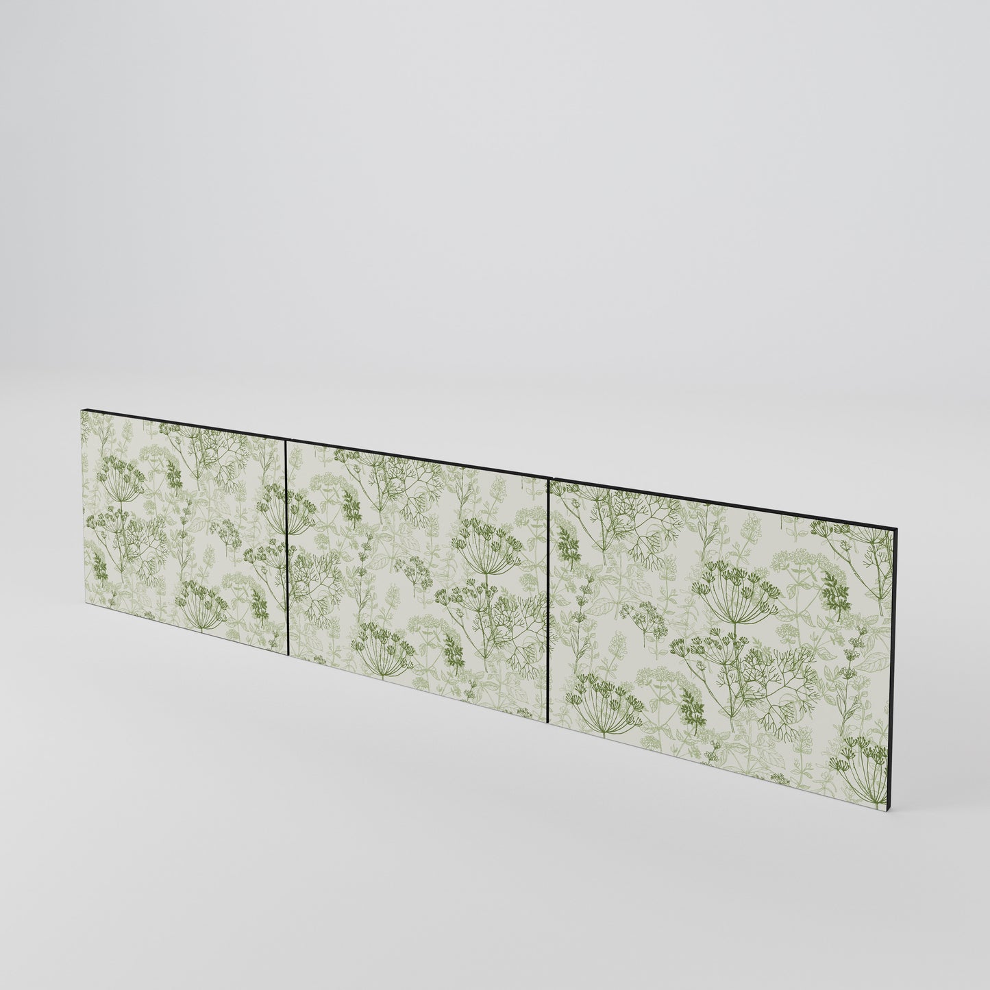 FENNEL BALDACHIN Set di 3 ante per mobile TV