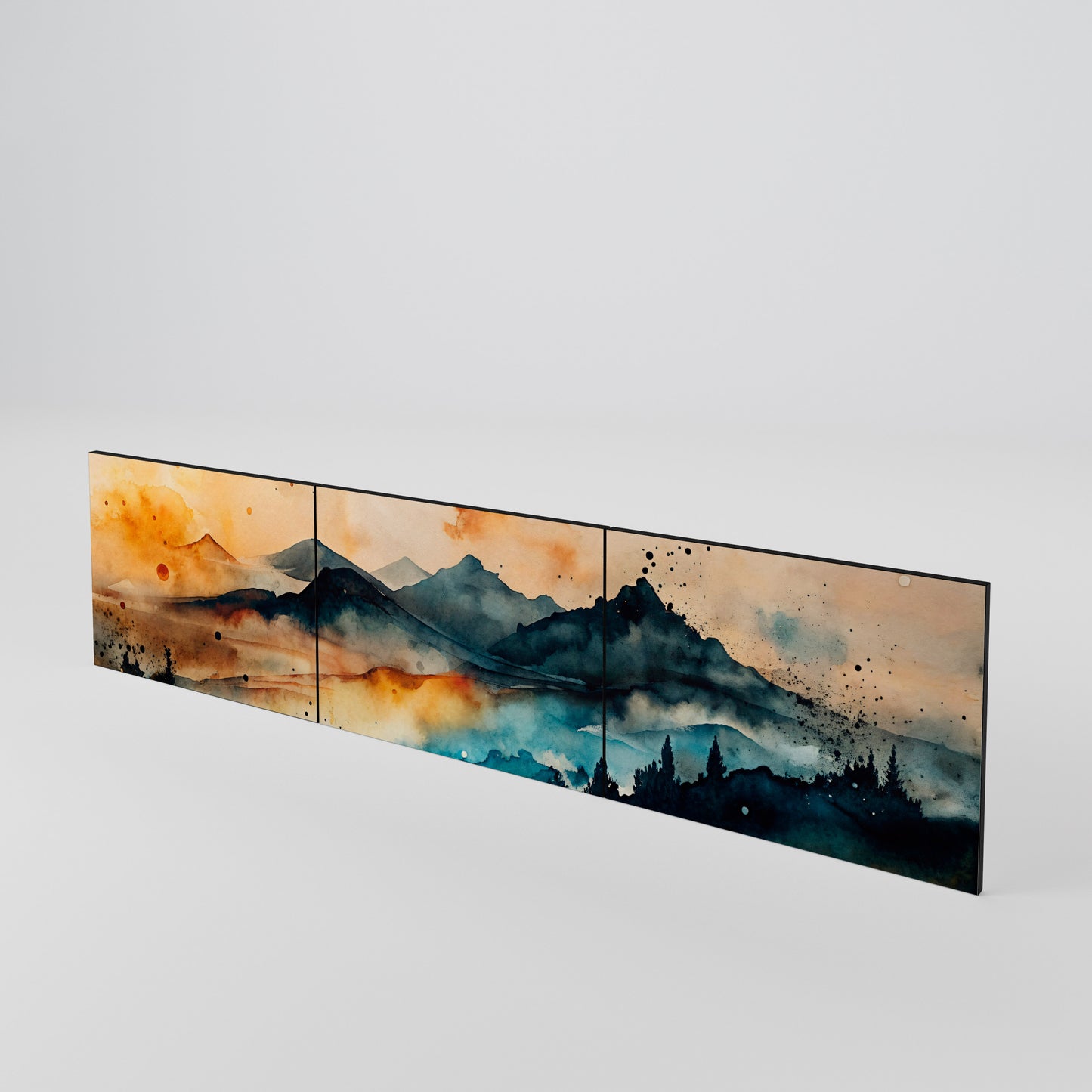 OMINOUS MOUNTAINS Set di 3 ante per mobile TV