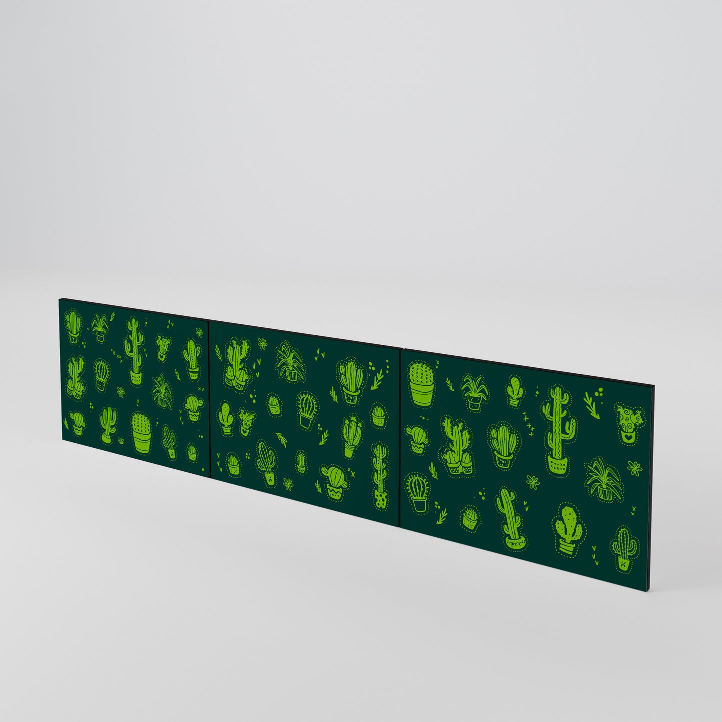 DESERT GREEN Set di 3 ante per mobile TV