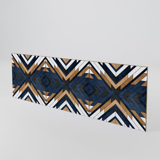 ARTFUL GEOMETRY Set di 3 ante per madia