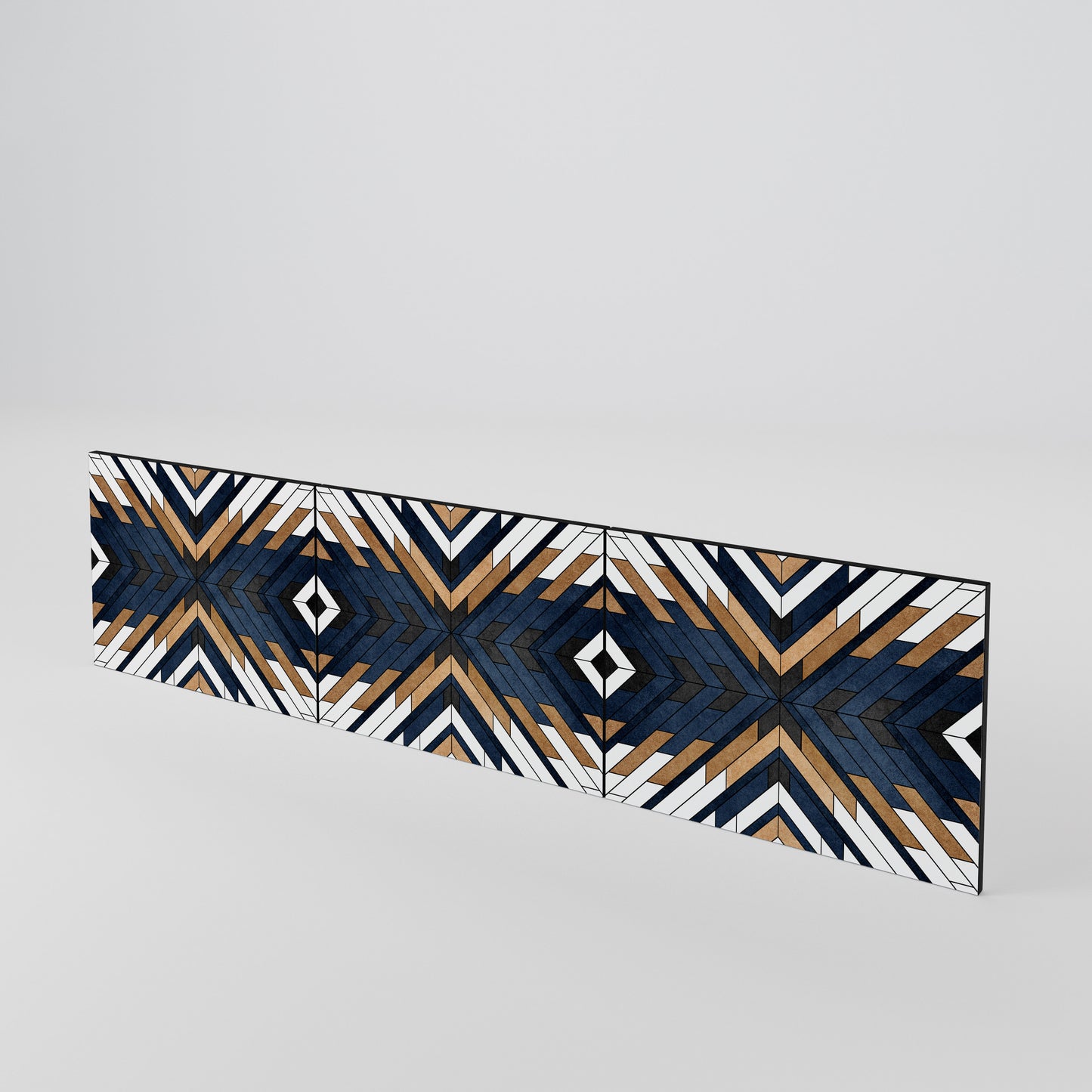 ARTFUL GEOMETRY Set di 3 ante per mobile TV