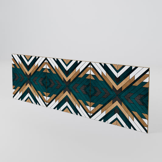 ARTISTIC GEOMETRY Set di 3 ante per madia