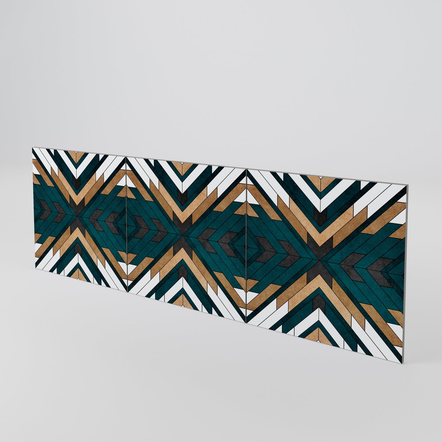 ARTISTIC GEOMETRY Set di 3 ante per madia