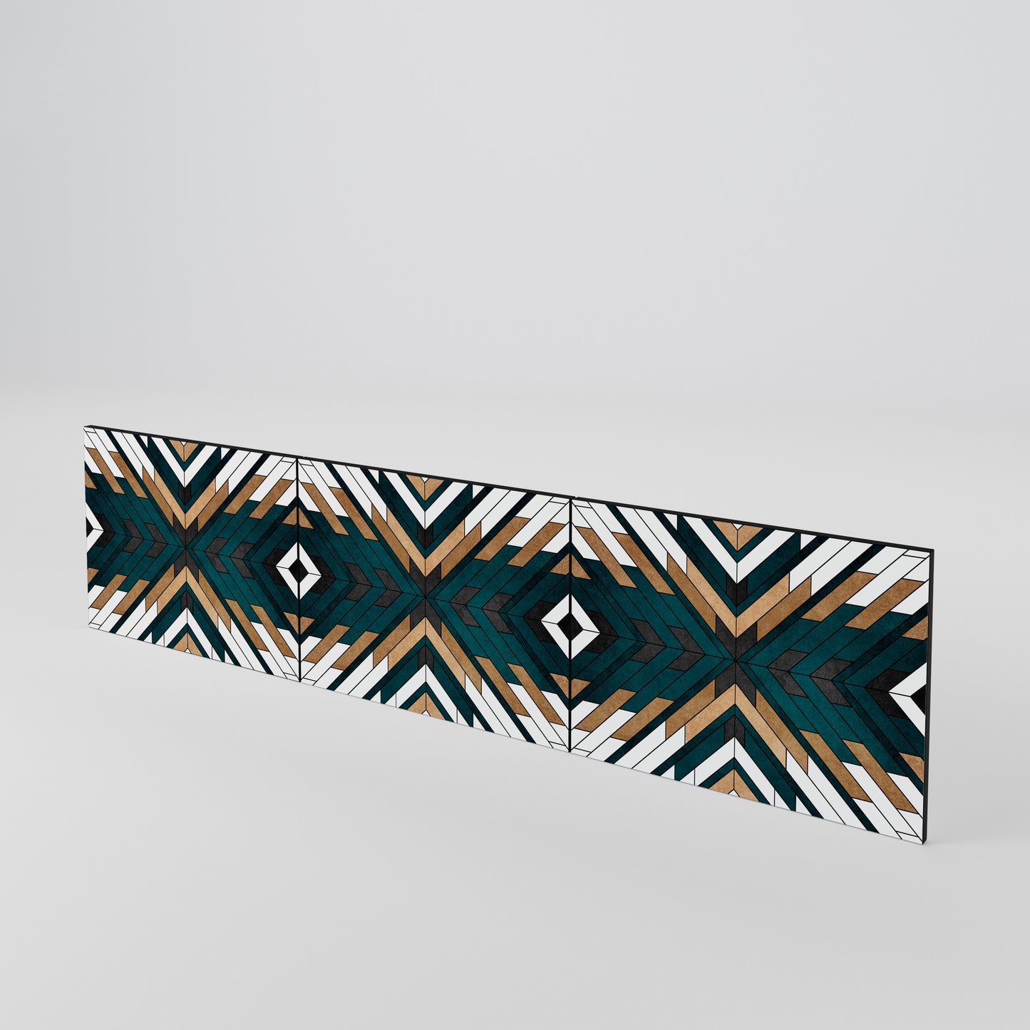 ARTISTIC GEOMETRY Set di 3 ante per mobile TV