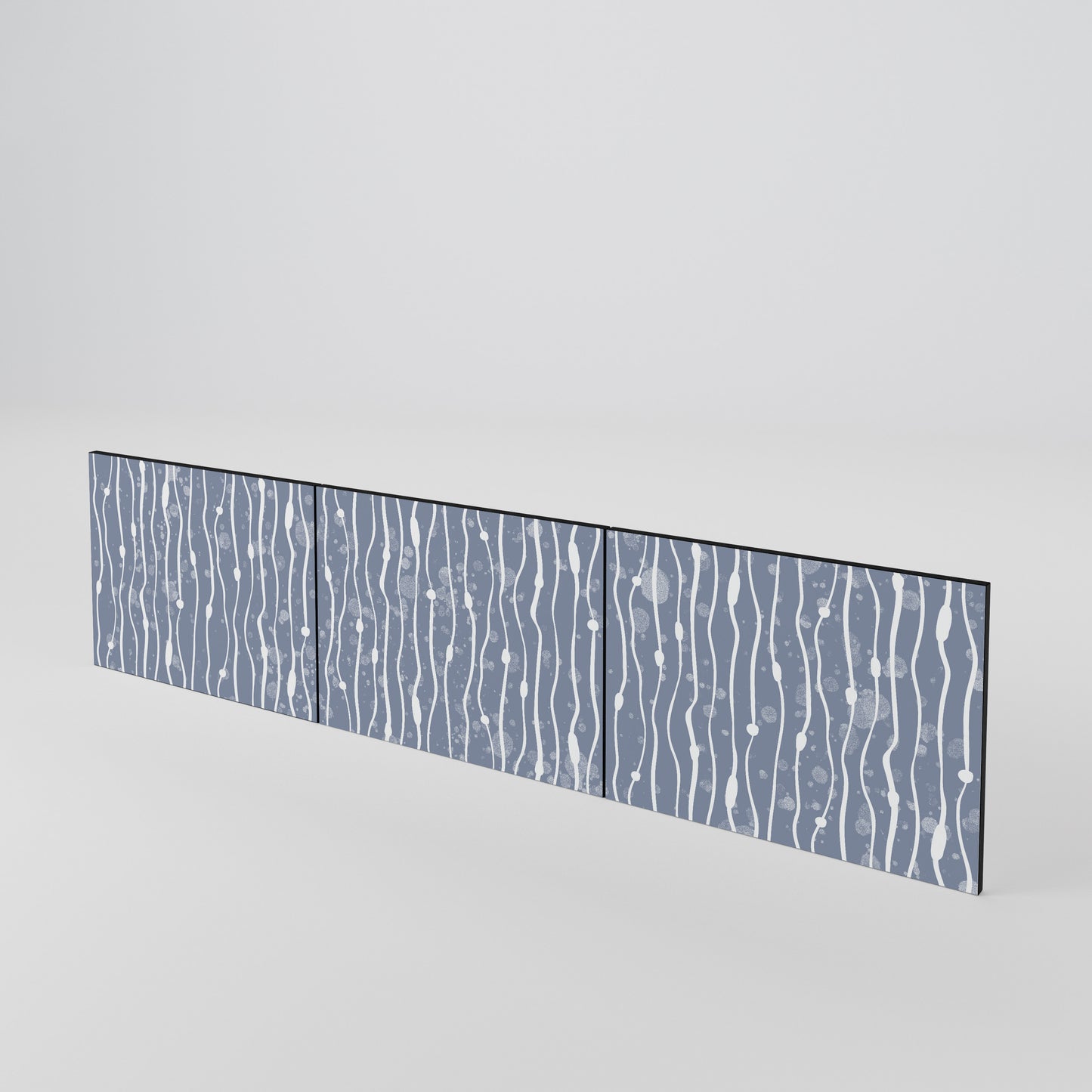 GRAPHITE RAIN Set di 3 ante per mobile TV