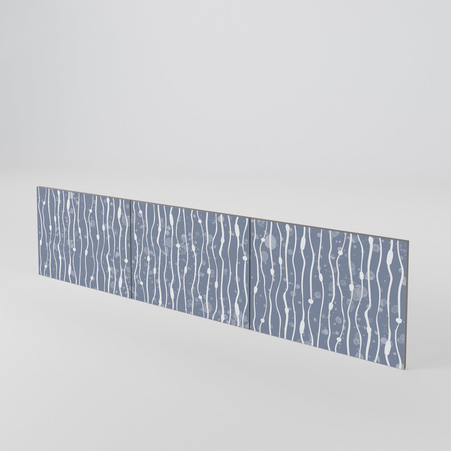 GRAPHITE RAIN Set di 3 ante per mobile TV