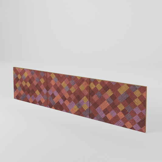 PAINTED SQUARES Set di 3 ante per mobile TV