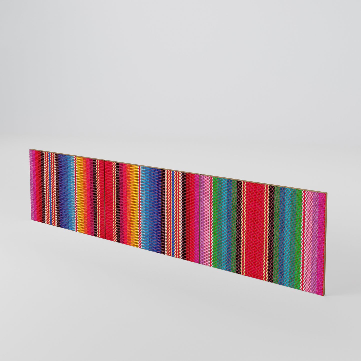 ETHNIC MEXICAN Set di 3 ante per mobile TV