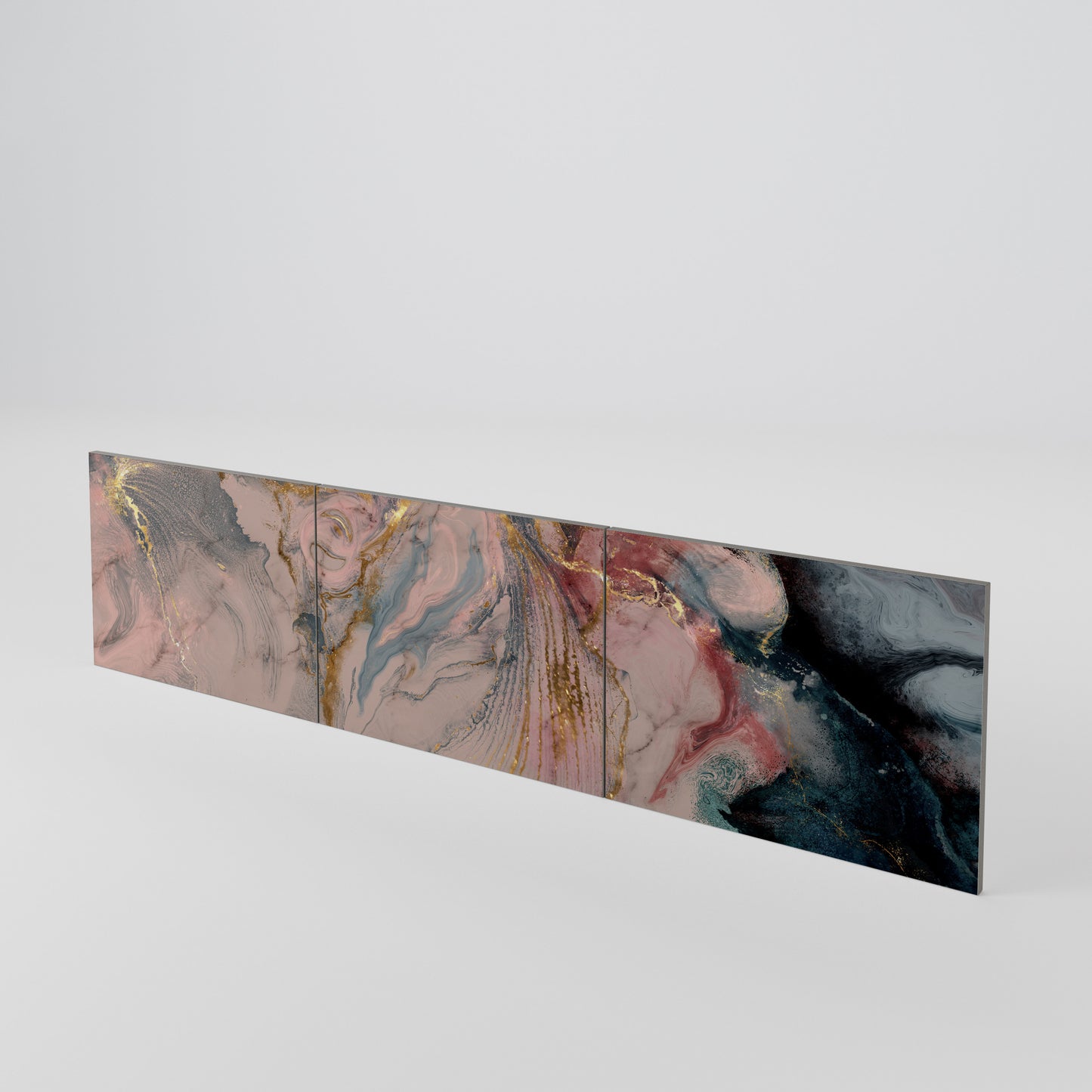 GILDED SWIRLS Set di 3 ante per mobile TV