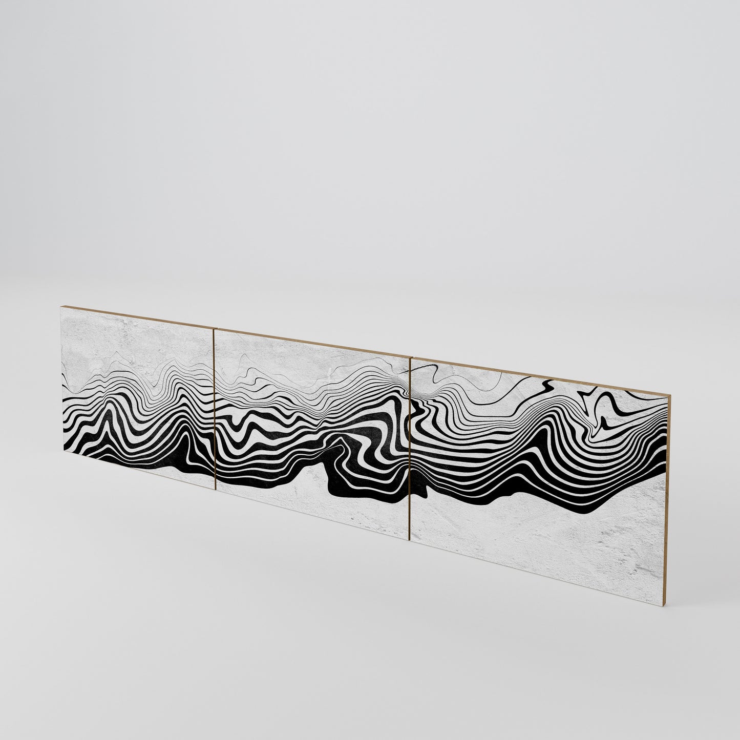 MONOCHROME MIRAGE Set di 3 ante per mobile TV