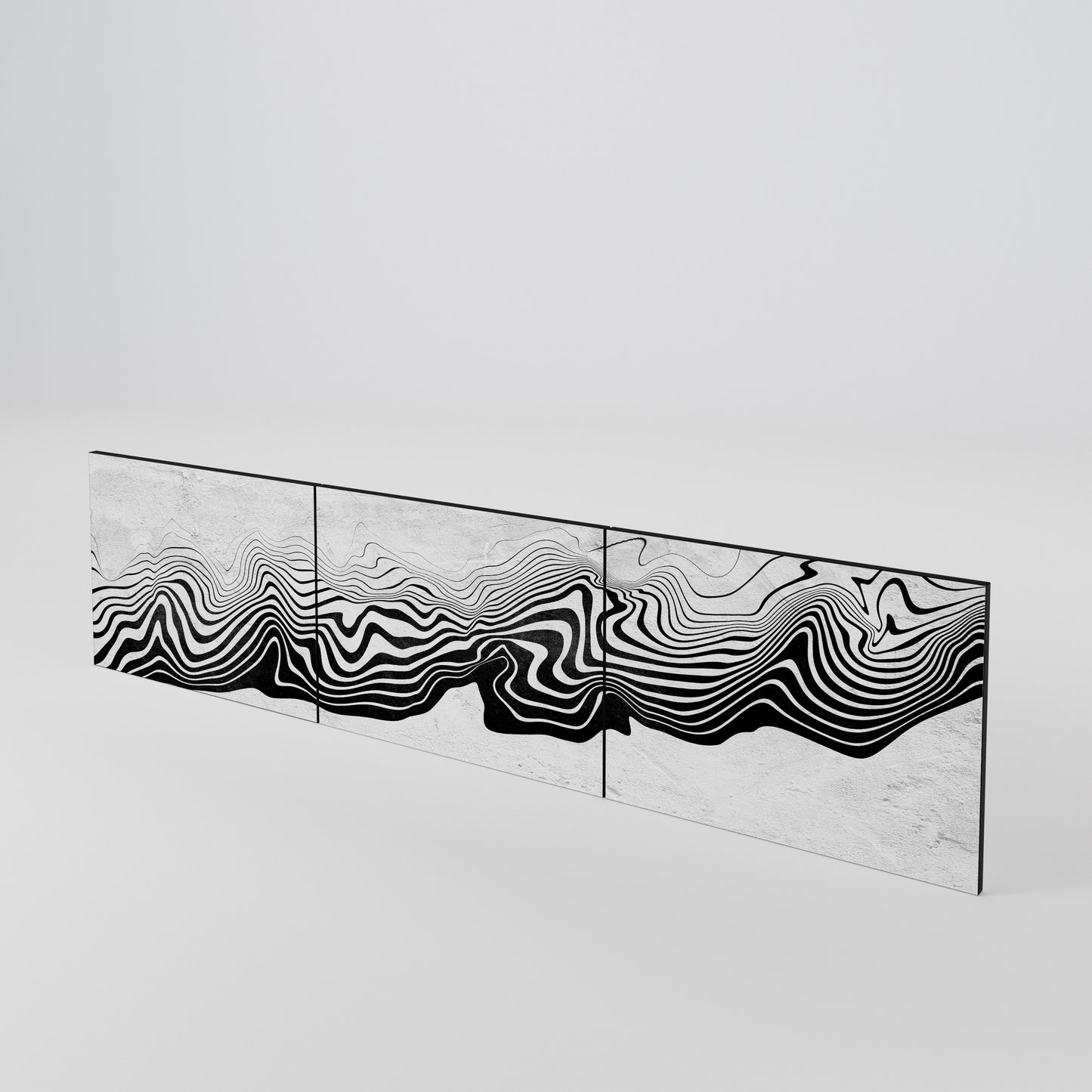 MONOCHROME MIRAGE Set di 3 ante per mobile TV