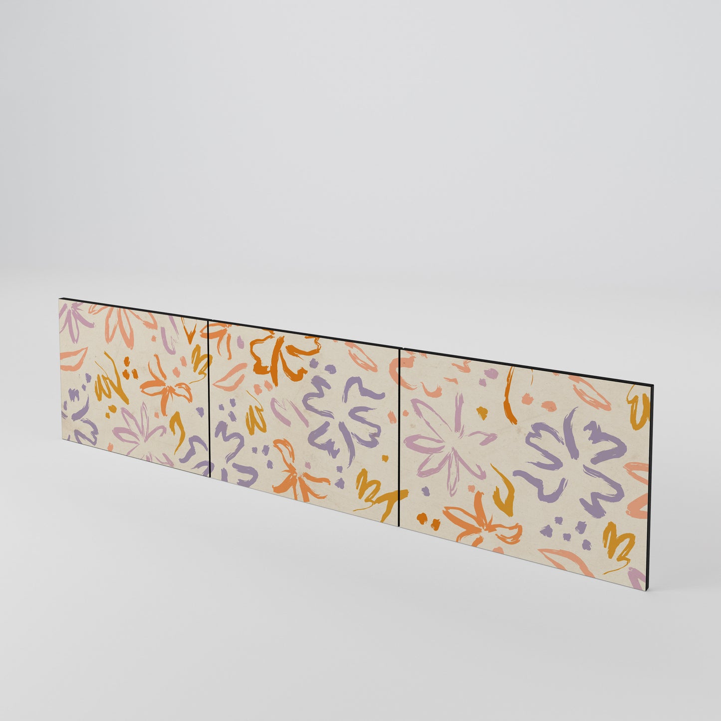 SPRING WHIMSY Set di 3 ante per mobile TV