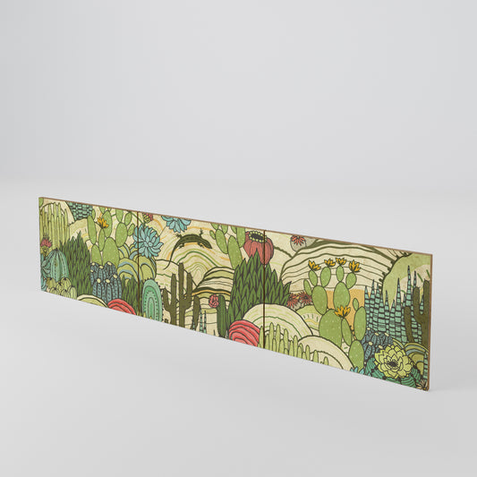 SUCCULENTS KALEIDOSCOPE Set di 3 ante per mobile TV