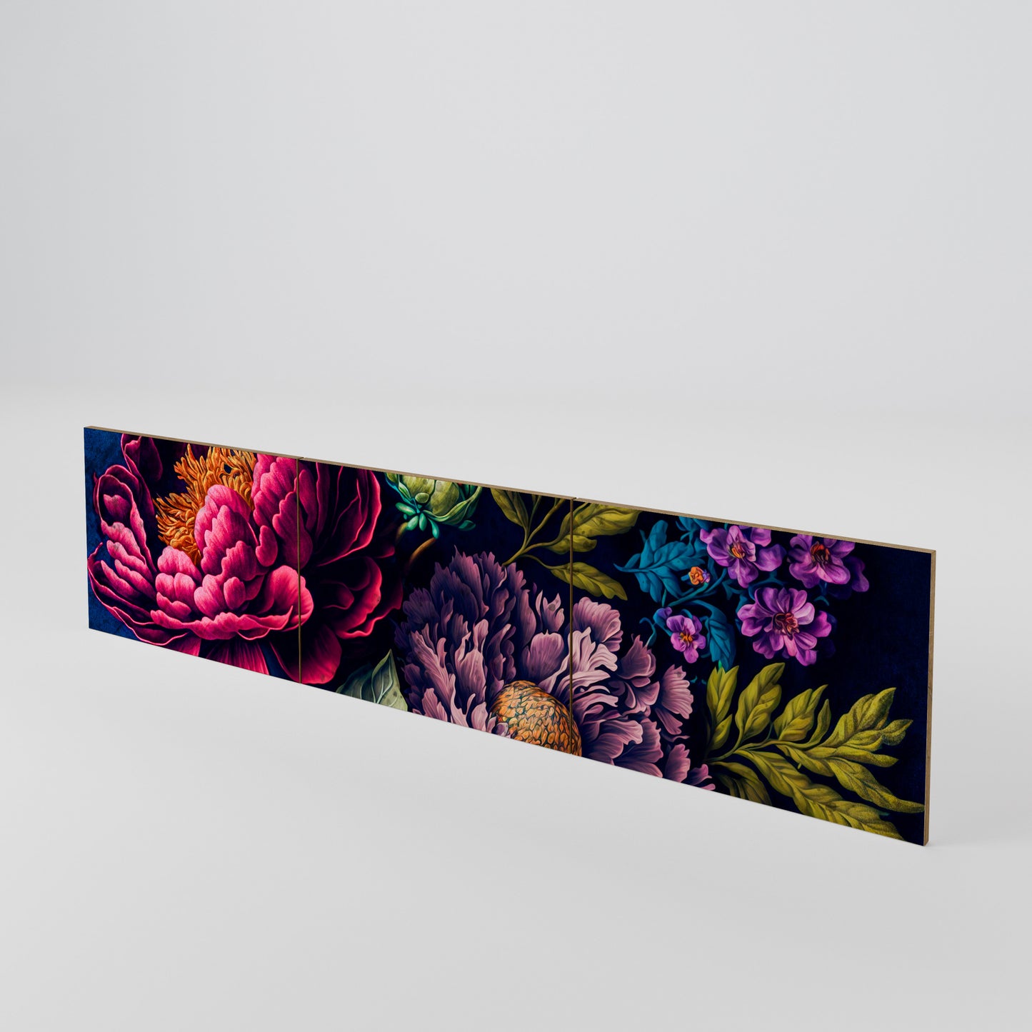BLOOMING ELEGANCE Set di 3 ante per mobile TV