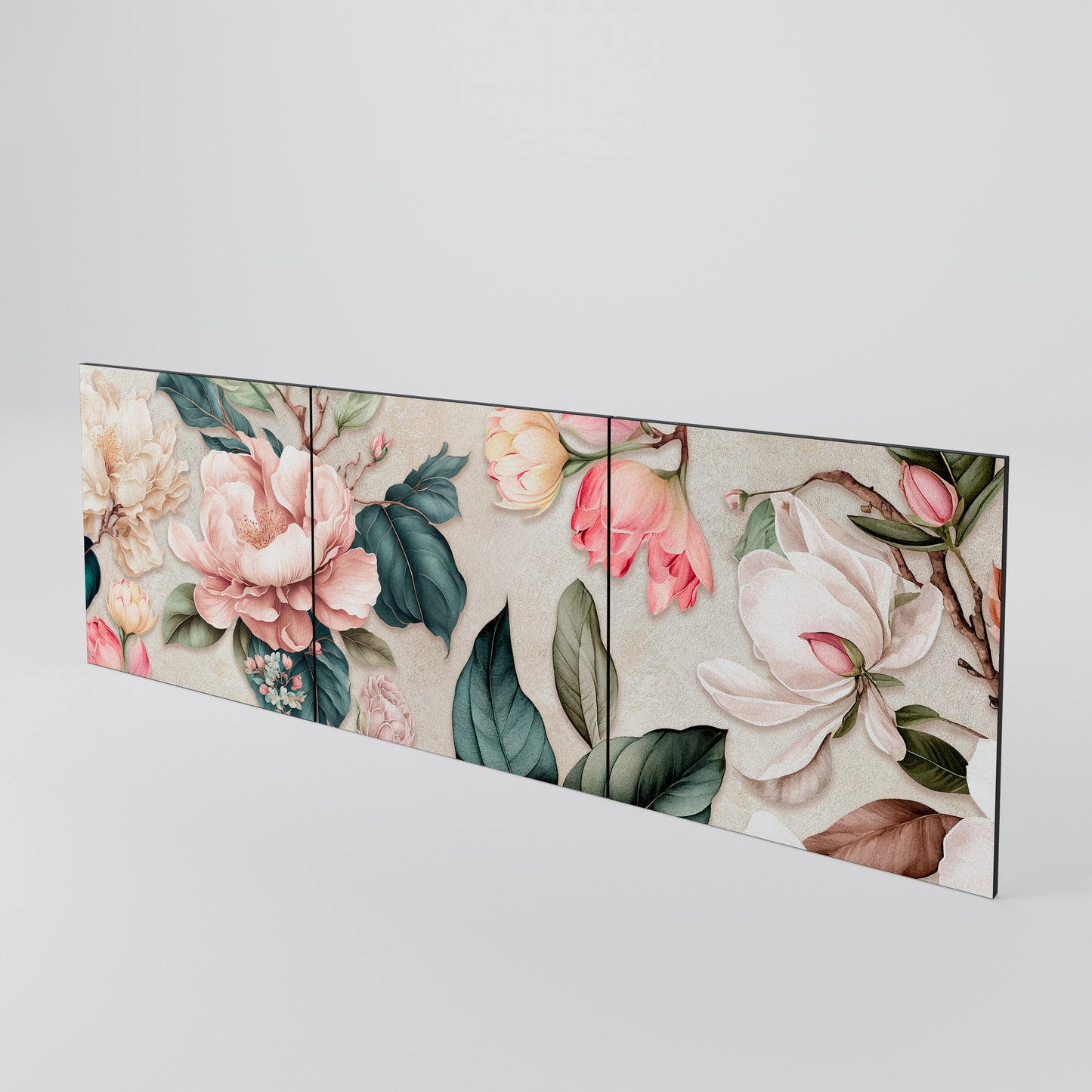 FLORAL GRACE Set di 3 ante per madia