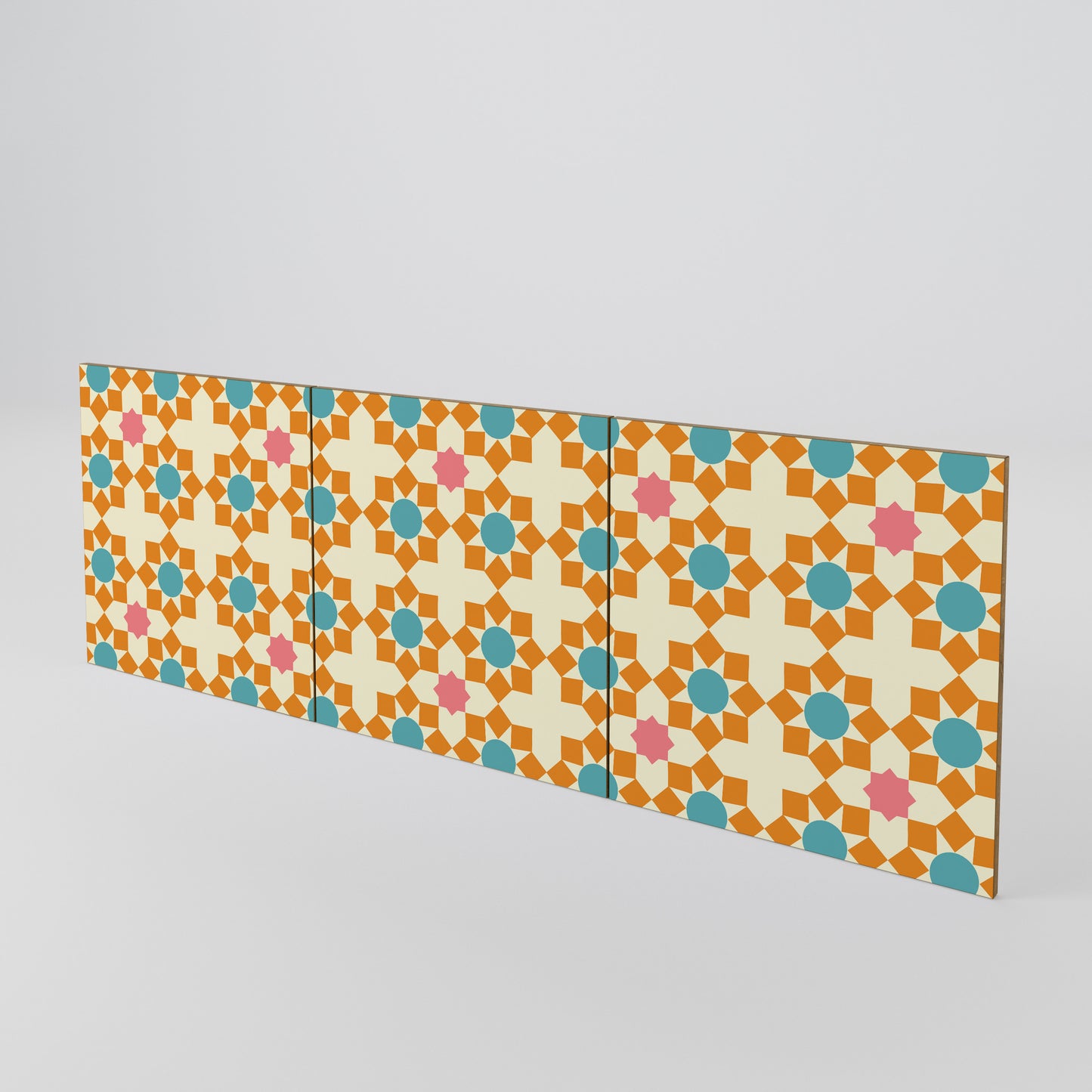 FLORAL DECOR Set di 3 ante per madia