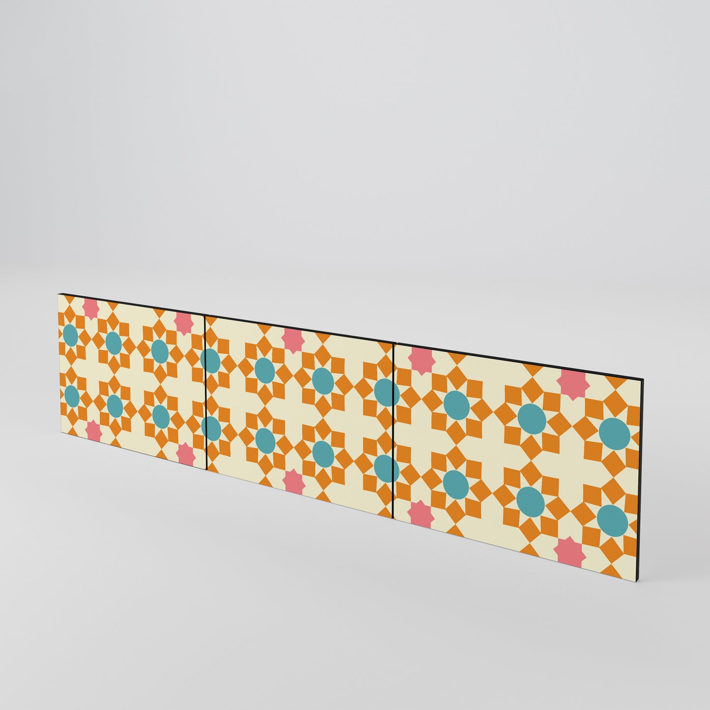 FLORAL DECOR Set di 3 ante per mobile TV