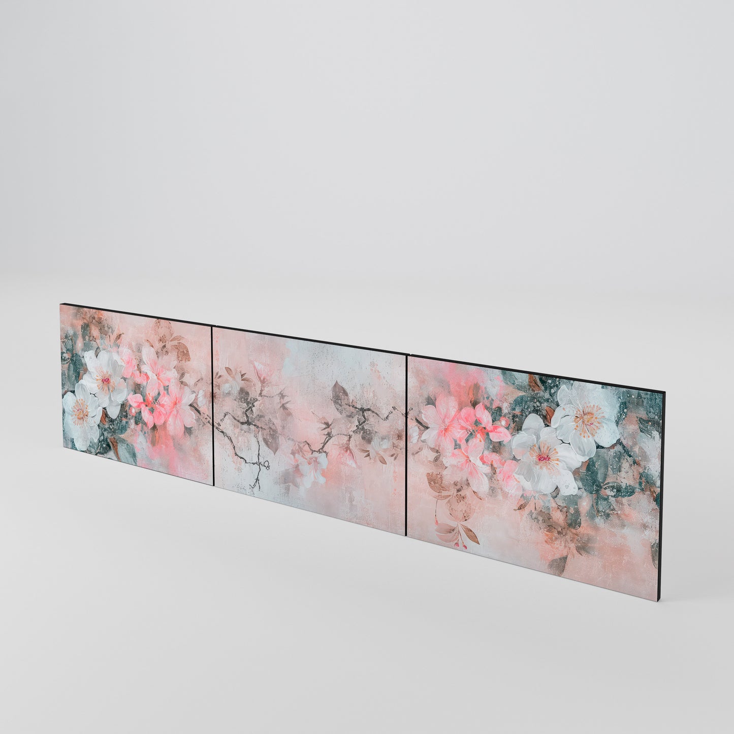 CHERRY BLOSSOM Set di 3 ante per mobile TV