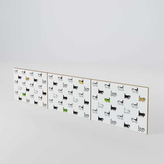 CATS COMPILATION Set di 3 ante per mobile TV