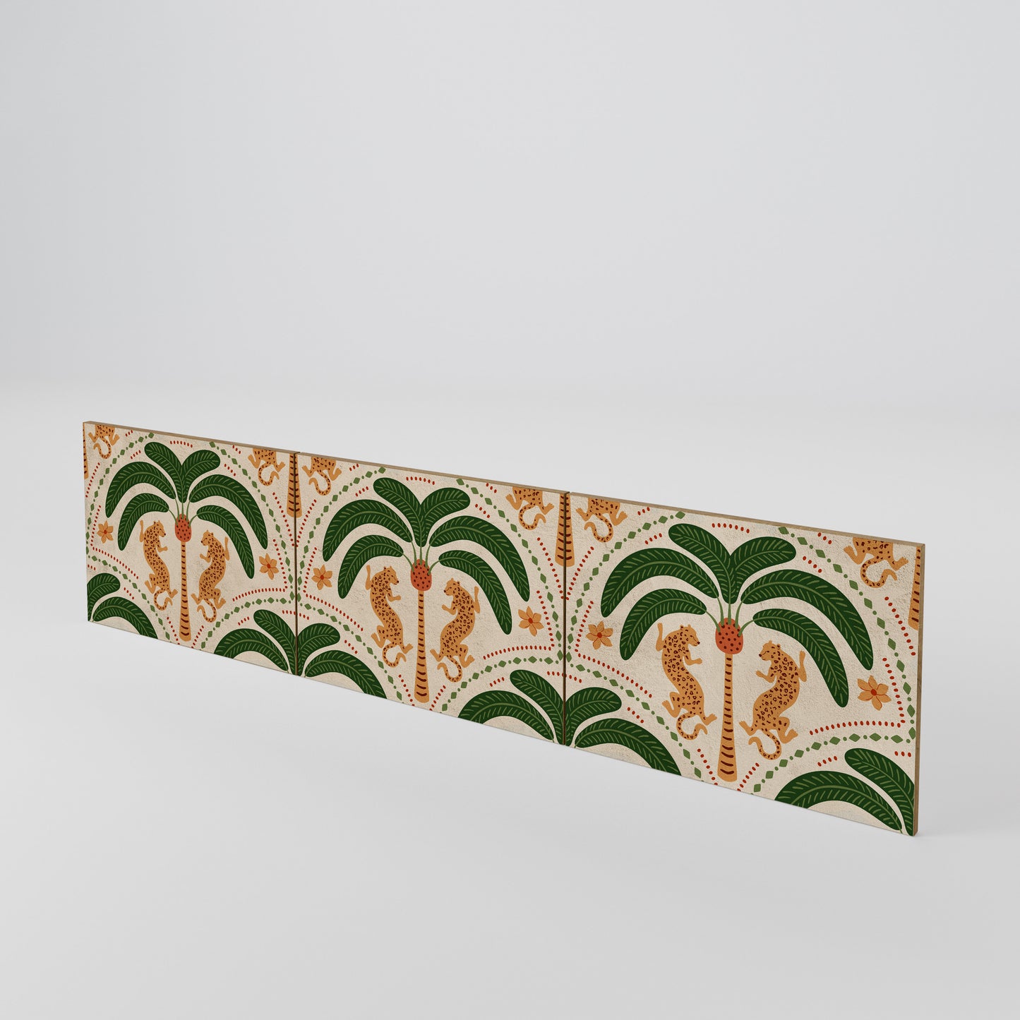 DANCING PREDATORS Set di 3 ante per mobile TV