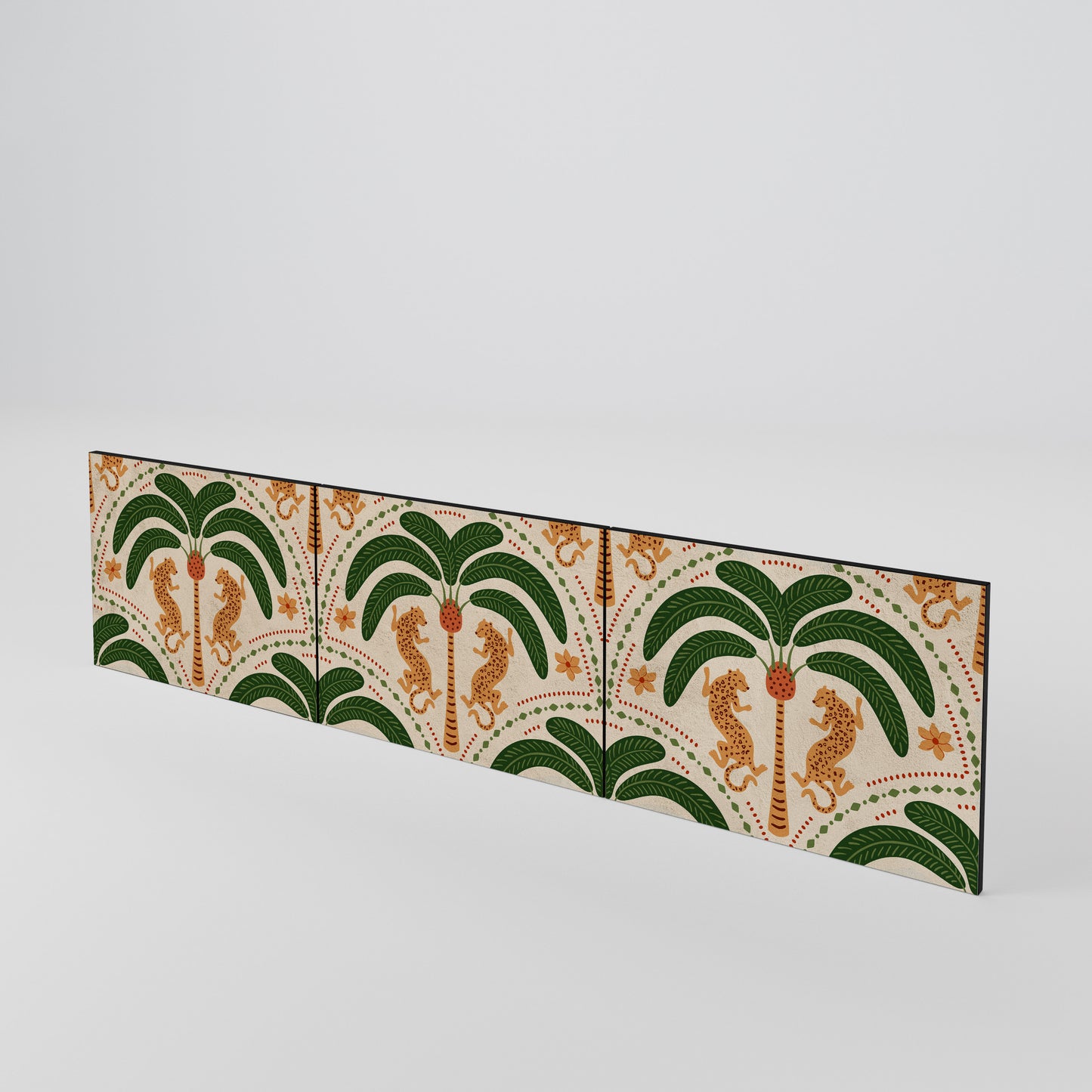 DANCING PREDATORS Set di 3 ante per mobile TV